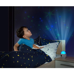 MyMagicStarLight Einschlaflicht Nachtlicht Nachtuhr Termparaturanzeige