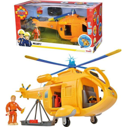 Simba Feuerwehrmann Sam  Hubschrauber Wallaby II mit Figur