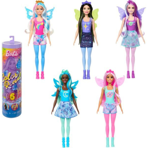 Mattel Barbie Color Reveal Barbie Rainbow Galaxy Series sortiert