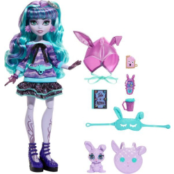 Mattel Monster High Puppe mit Zubehör Twyla mit...