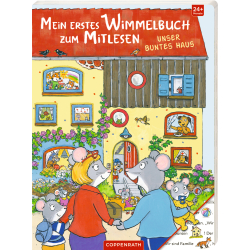 Buch Wimmelbuch Unser buntes Haus