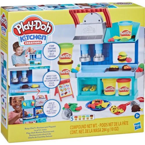 Play-Doh Buntes Restaurant BUSY CHEFS RESTAURANT PLAYSET