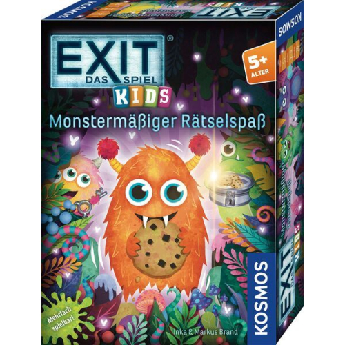 Kosmos Spiel EXIT Das Spiel  KIDS Monstermäßiger Rätselspaß