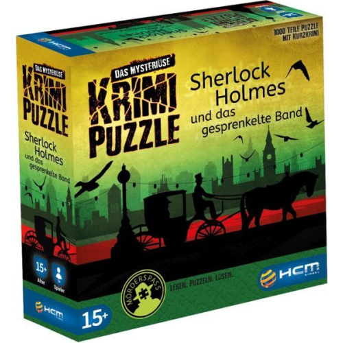HCM Krimipuzzle Sherlock Holmes Das mysteriöse Krimi Puzzle
