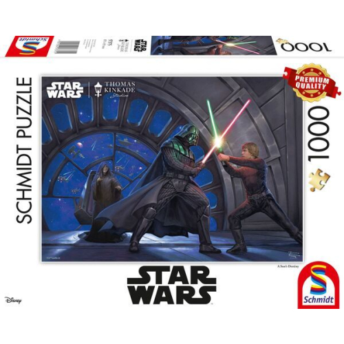 Schmidt Puzzle Lucas Film Star Wars A Sons Destiny 1000 Teile