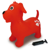 Jamara Hüpftier Hund rot mit Pumpe