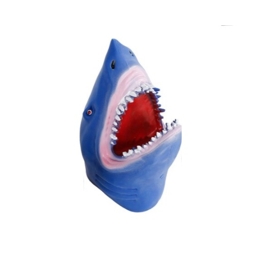 Handpuppe Shark  Hai 14cm blau