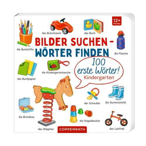 Buch: Bilder suchen -Wörter finden: 100 erste Wörter! - Kindergarten