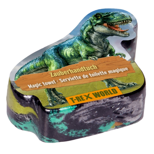 Die Spiegelburg Zauberhandtuch  T-Rex World 1 Stück