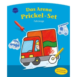 Das Arena Prickel-Set Prickelvorlagen Fahrzeuge