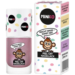 MINICO Peel-Off Nagellack Metallic Rosé 4ml