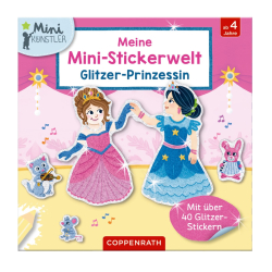 Die Spiegelburg Meine Mini-Stickerwelt: Glitzer-Prinzessin