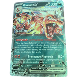 Pokemon DE GLURAK-ex Promokarte (Überdimensional)
