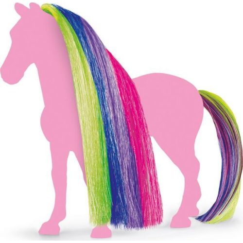 Schleich Beauty Horse Beauties Styling Zubehör Haare Rainbow 42654