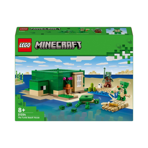 LEGO Minecraft Das Schildkrötenstrandhaus 21254