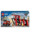 LEGO City Feuerwehrstation mit Drehleiterfahr 60414