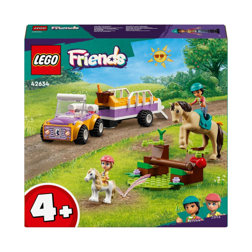 LEGO Friends Pferde- und Pony-Anhänger 42634