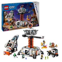 LEGO City Raumbasis mit Startrampe Rakete 60434