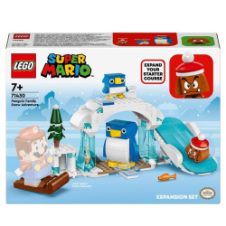 LEGO Super Mario Schneeabenteuer mit Familie Pinguin...