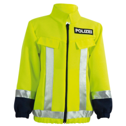 Fasching Kostüm Polizeijacke Neon Warnweste 104