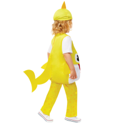 Fasching Amscan Kinderkostüm Baby Shark Gelb - Yellow