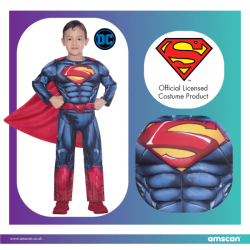 Fasching Amscan Kinderkostüm Superhelden DC-Comics Superman