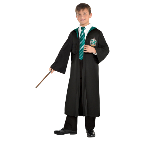 Fasching Amscan Kinderkostüm Harry Potter Hogwarts Schulrobe Slytherin