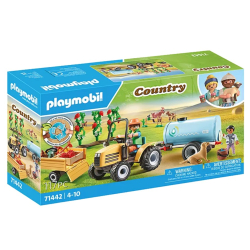PLAYMOBIL Country Traktor mit Anhänger und...