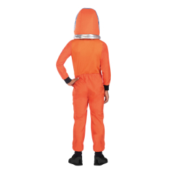 Fasching Amscan Kinderkostüm Astronaut Weltraumanzug orange