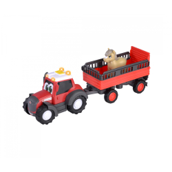 Simba Dickie ABC Massey Ferguson Traktor Animal Trailer...
