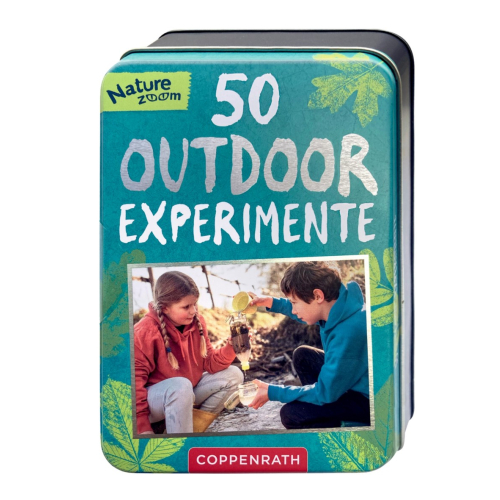 Die Spiegelburg 50 Outdoor-Experimente - Nature Zoom (Blechdose)