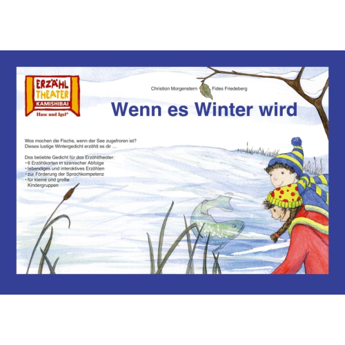 Hase & Igel Verlag Kamishibai Bildkartenset Wenn es Winter wird