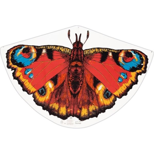 Günther Einleinerdrachen Schmetterling Pfauenauge 92x62cm