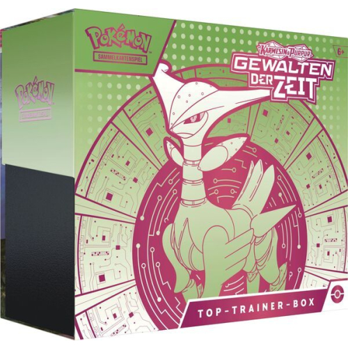 Pokemon Sammelkarten KP05 Gewalten der Zeit Top-Trainer Box grün