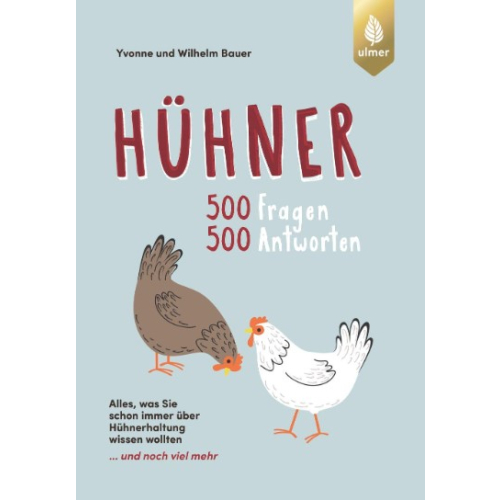 Eugen Ulmer Verlag Buch Hühner 500 Fragen, 500 Antworten