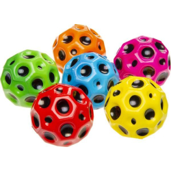 Fun Unlimited Springball Super Flummi Bouncing Hi Bounce Football D6 8 cm