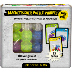 Die Spiegelburg Magnetischer Puzzle-Würfel Wild+Cool