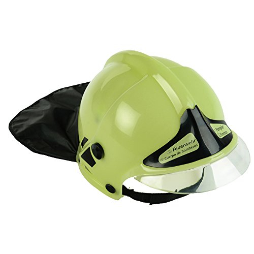 Klein Feuerwehr-Helm neon Feuerwehrhelm 8944