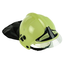 Klein Feuerwehr-Helm neon Feuerwehrhelm 8944