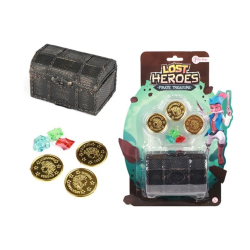 Toi-Toys LOST HEROES Piratenschatztruhe mt Münzen & Diamanten