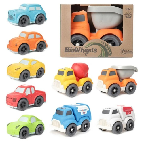 Toi-Toys BIOWHEELS Autos Fahrzeuge aus Biokunststoff