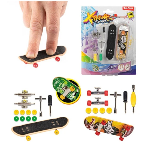 Toi-Toys XTREME Fingerskateboard mt extra Radsatz DIY