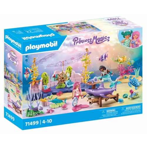 PLAYMOBIL Princess Magic Meerjungfrauen Tierpflege 71499