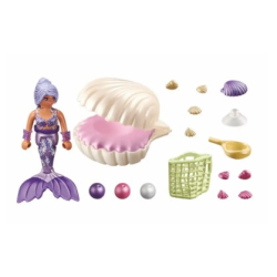PLAYMOBIL Princess Magic Meerjungfrau mit Perlenmuschel...