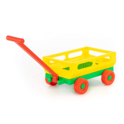 Nachziehwagen Handwagen 43cm Sandkastenwagen Spielzeug sortiert
