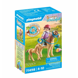 playmobil Kind mit Pony und Fohlen Horses of Waterfall 71498