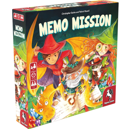Pegasus Spiele Memo Mission ab 6 Jahren