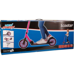 New Sports Scooter Pink Schwarz 200mm ABEC7