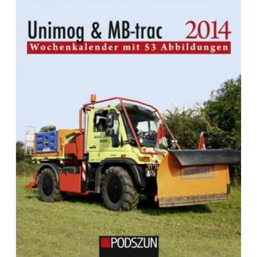 Kalender: Unimog & MB-trac 2014 Wochenkalender