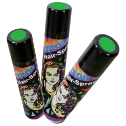 Fasching Hair-Color-Spray  Haarspray Haar Spray grün 100 ml